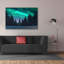 «Northern Lights In Winter Forest 3» par Epic Portfolio, estampe numérique sur toile-241273116