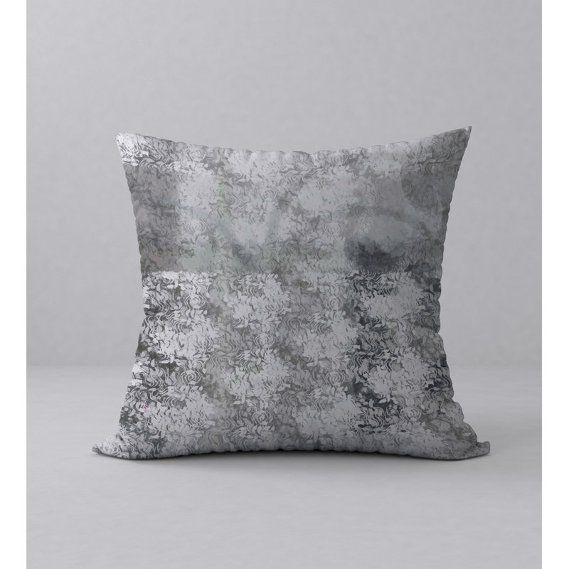 Abstract Reversible Throw Pillow, 20" x 20"