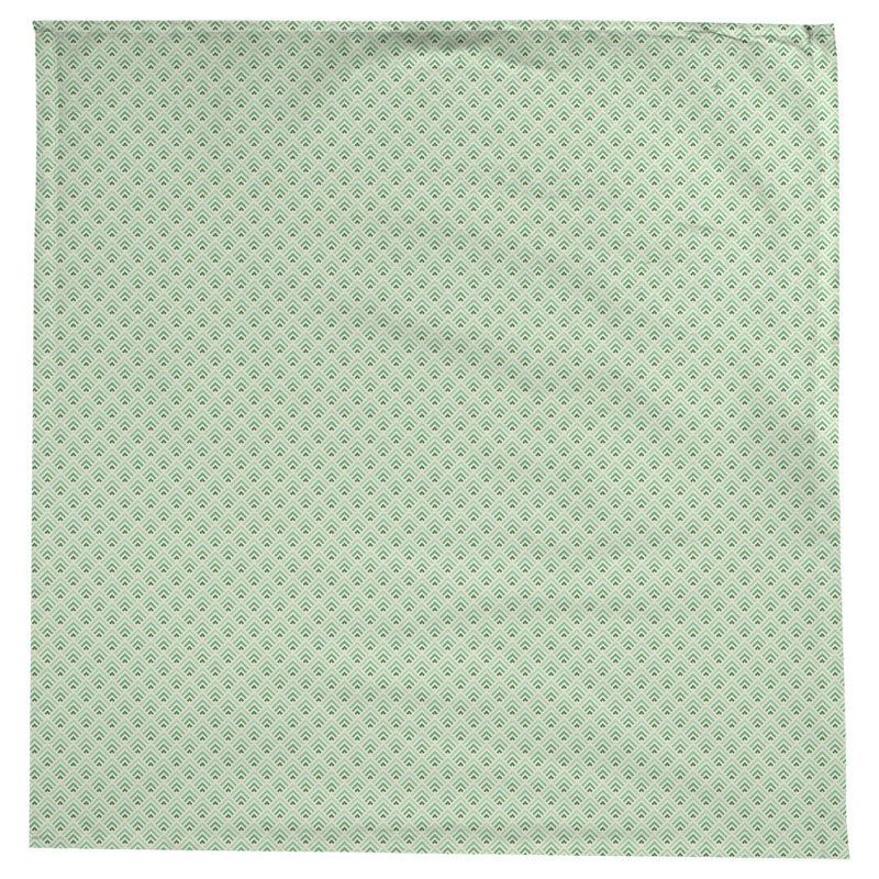 Nappe géométrique Avicia, Vert clair