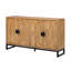 Armoire en bois polyvalente avec porte élégante Water Wave et nombreuses options de rangement-1677829496