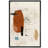 Mid Century Modern Brown Illustrations Rustic Abstract Shapes Living Room Decor-102453062-102453063