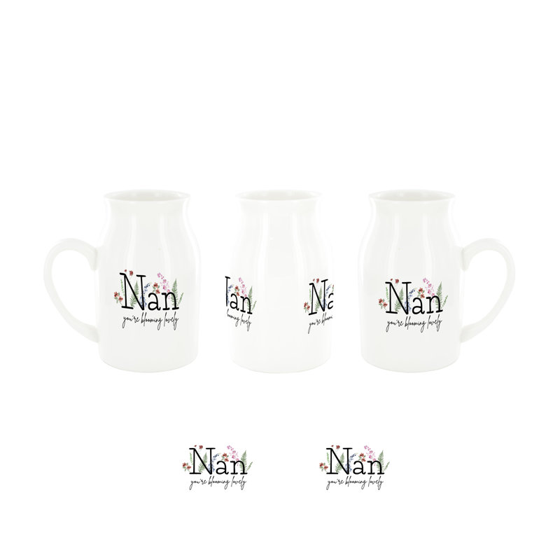 Nan Milk Jug Vase 450Ml