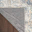 Tapis gris / bleu lavable à la machine Labounty-516022277
