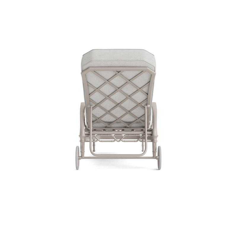 Calcutta Outdoor Chaise Lounge, Fusion Dove, Dove Smooth