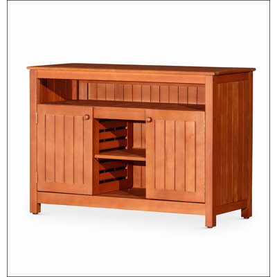 Buffet en eucalyptus