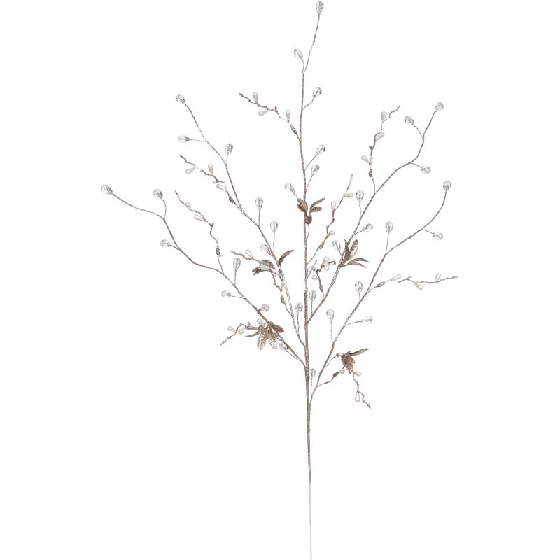 Bead Flower Hanging Spray - 22 Inches Set Of 6