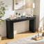 Console ovale avec un tiroir-129955719