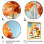 Automne, arbres dans la campagne - reproduction sur toile-87370952-87370948