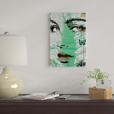 « into green », impression sur toile
