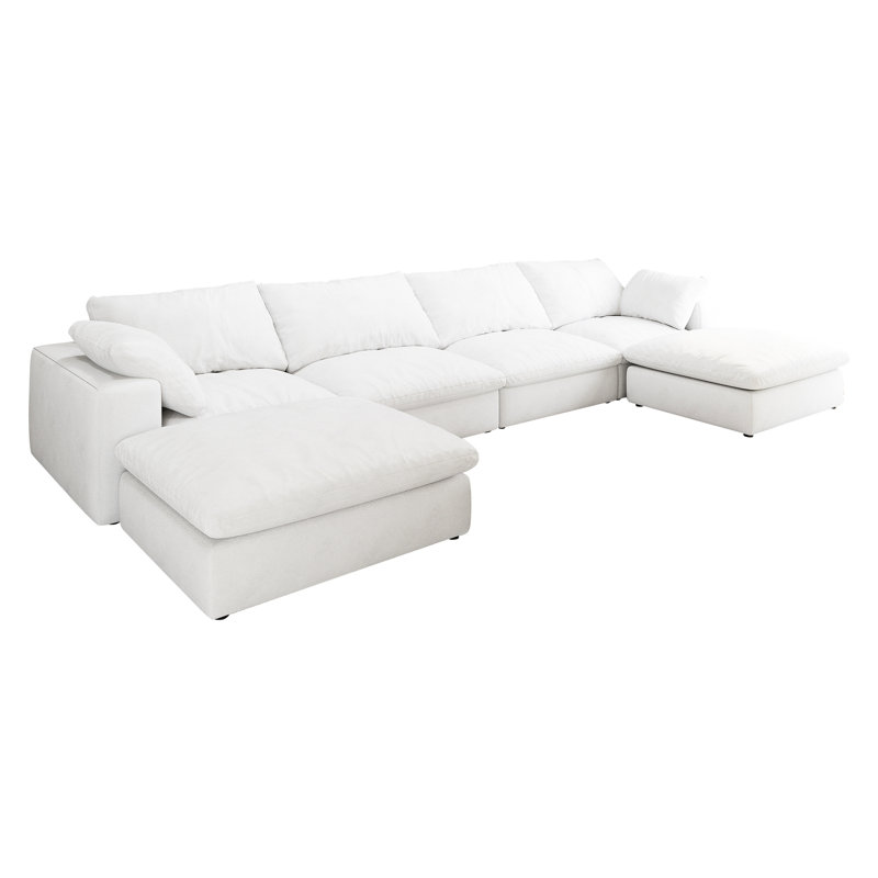Canapé modulaire 6 places Cloud