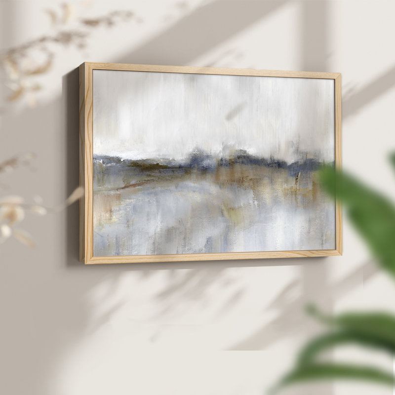 Autumnal Tide -Framed Print - Restickable, Natural, 22" H x 28" W