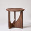 Table de chevet en bois massif 19,7 po (ensemble de 2)