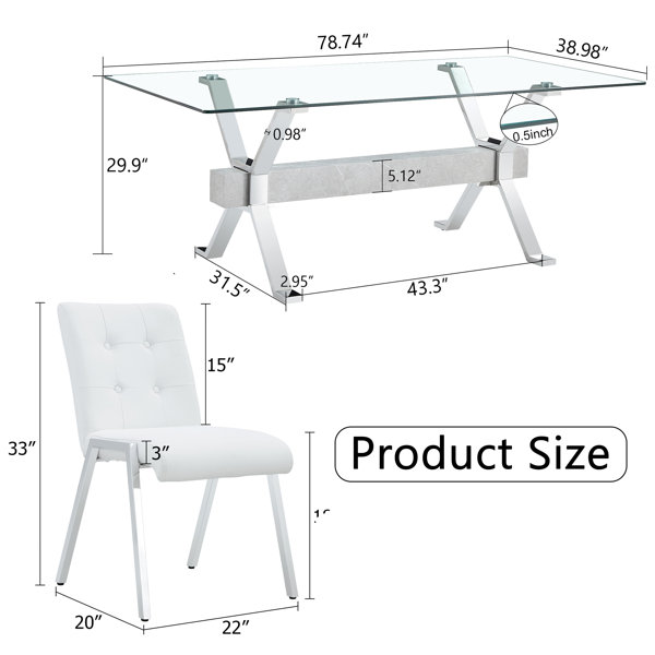 Dimensions du produit