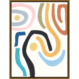 Colorful Lines I Painting by Bella Lane