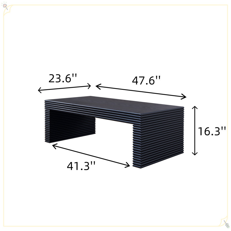 Table basse 47,6 po