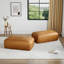Repose-pieds en cuir italien Hustle Square-109286823