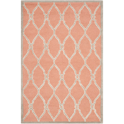 Albatross Geometric Wool Hand Woven Area Rug