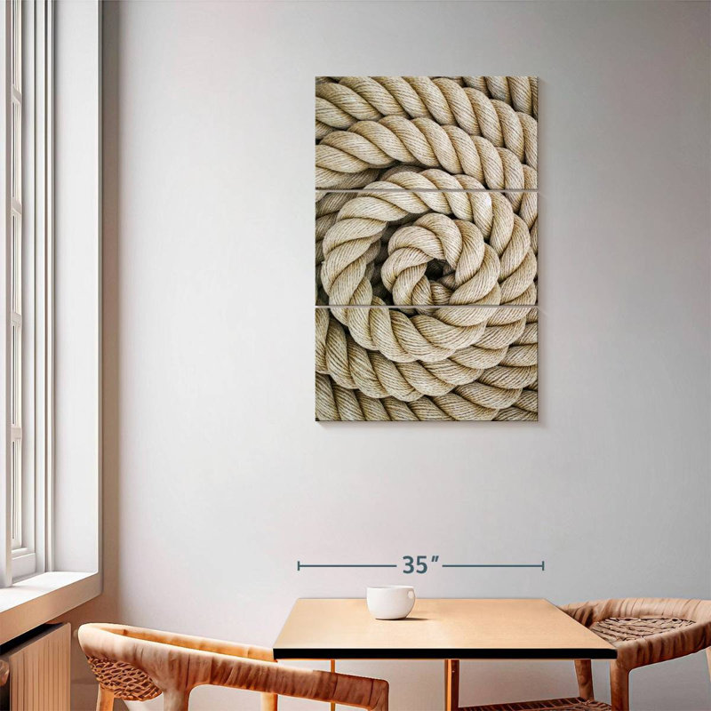 Aletra Spiral Rope, 57" H x 36" W