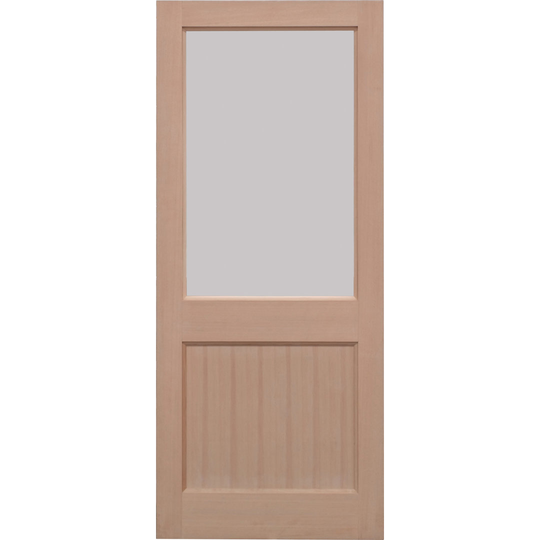 2XG Unfinished Hemlock External Door