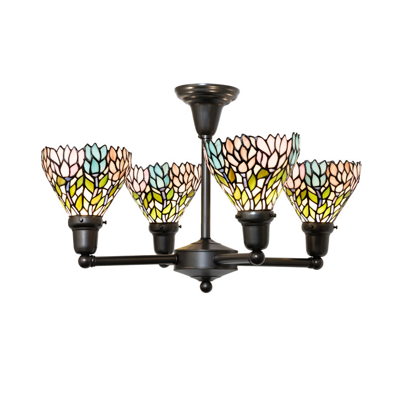Anatasia 4 - Light Dimmable Classic/Traditional Chandelier