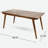 Outdoor 69" Solid Wood Dining Table
