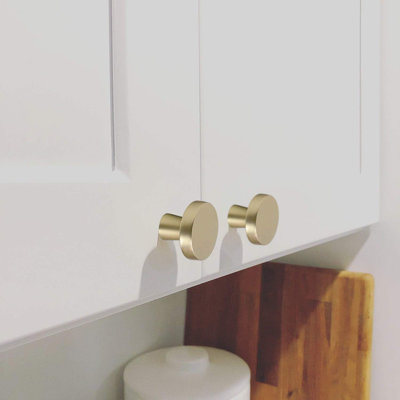 Round Cabinet Knobs for Dresser&Kitchen,1.27 Inch(Set of 10)