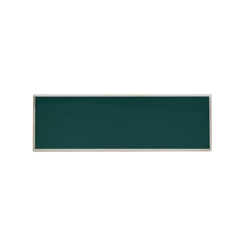 Artista 3" x 9" Glass Subway Tile, Teal
