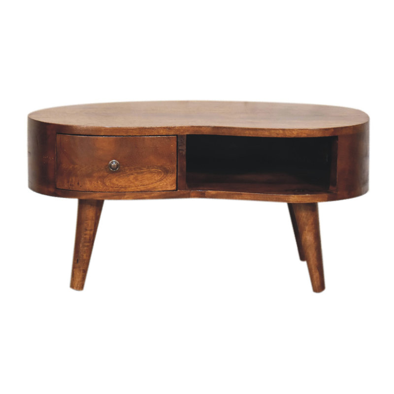 Table basse Artisan Furniture, Noyer, H 15,8 po x L 31,5 po x l 19,69 po