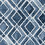 Tapis bleu marine / blanc Rachit-1763690338