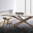 Modern Simple Rectangular Solid Wood Dining Table