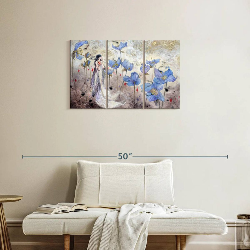 Kelan Descants, 20" H x 33" W