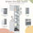 Grey Bathroom Storage Cabinet With Adjustable Shelves And Efficient Options Multi-Functional In Open Space