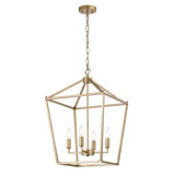 Svetlan 4 - Light Lantern Square / Rectangle Chandelier