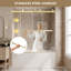 56 - Porte de baignoire coulissante double entièrement sans cadre avec verre trempé de 5/16 po (8 mm) et quincaillerie en acier inoxydable de 56 po x 60 po, doré
