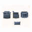 Upholstered Swivel Barrel Chair-41376918