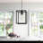1 - Light Matte Black Lantern Pendant