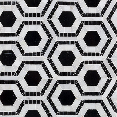 Kosmos Marble Random Mosaic Wall & Floor Tile