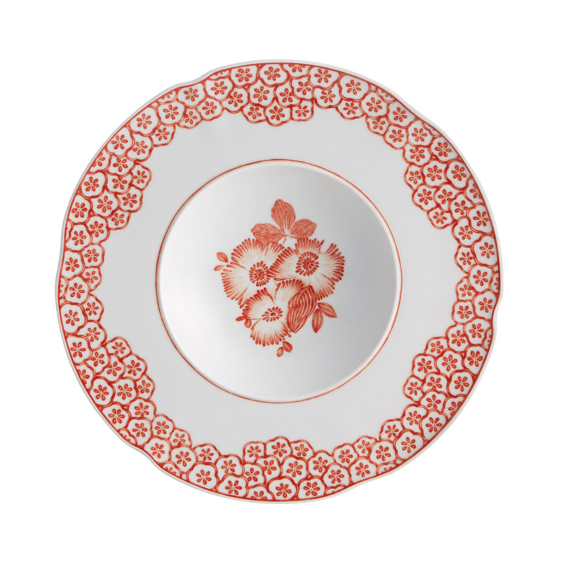 Assiette à soupe 10,2 po Coralina