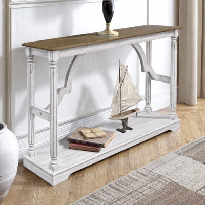 Console en bois massif 45,9 po Allanton