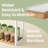 Bamboo Bathroom Shelf, 3-Tier Adjustable Plants Rack, Wall-Mounted Or Stand, In The Living Room, Balcony, Kitchen-1455448607