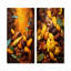Cacao Beans Odyssey - ensemble de 2 reproductions d'art mural Cacao-1589713423-1589713420