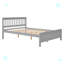 Cadre de lit double avec table de chevet Alberich-88087932
