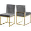 Chaise d'appoint rembourrée en velours Amberdawn-1602561294-1602561296