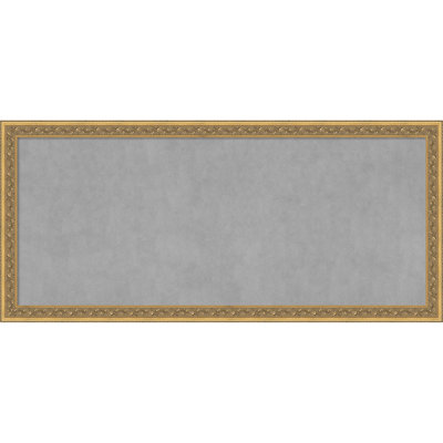 Carter Dark Gold Framed Magnetic Board - Magnet Board, Organization Board