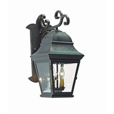 Hagen 2 - Bulb Outdoor Wall Lantern -  2nd Ave Lighting, 160752.032U.LBA