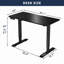 Bureau électrique à hauteur ajustable de 55 po x 24 po à hauteur réglable pour la maison et le bureau-412926825