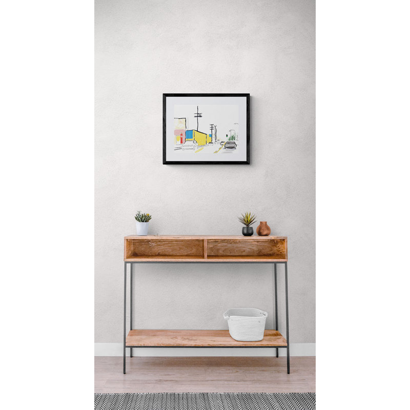 Beverly Boulevard Print by Deborah Blum