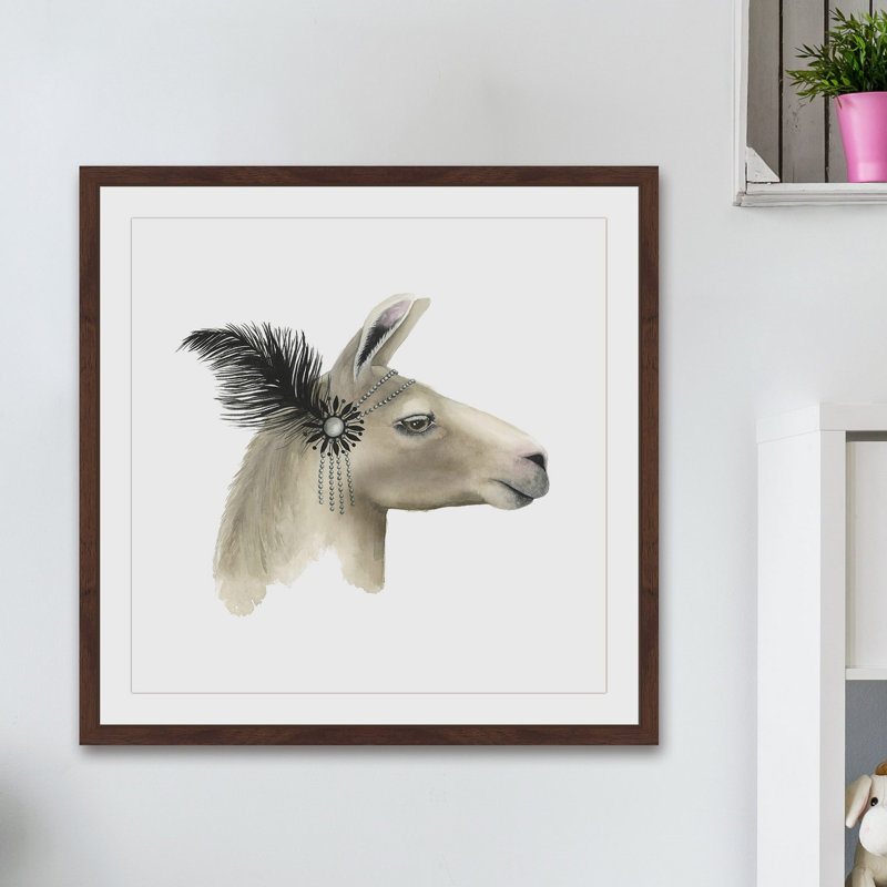 «Downton Animals I», reproduction d'art encadrée, H 12 po x l 12 po x P 1,5 po