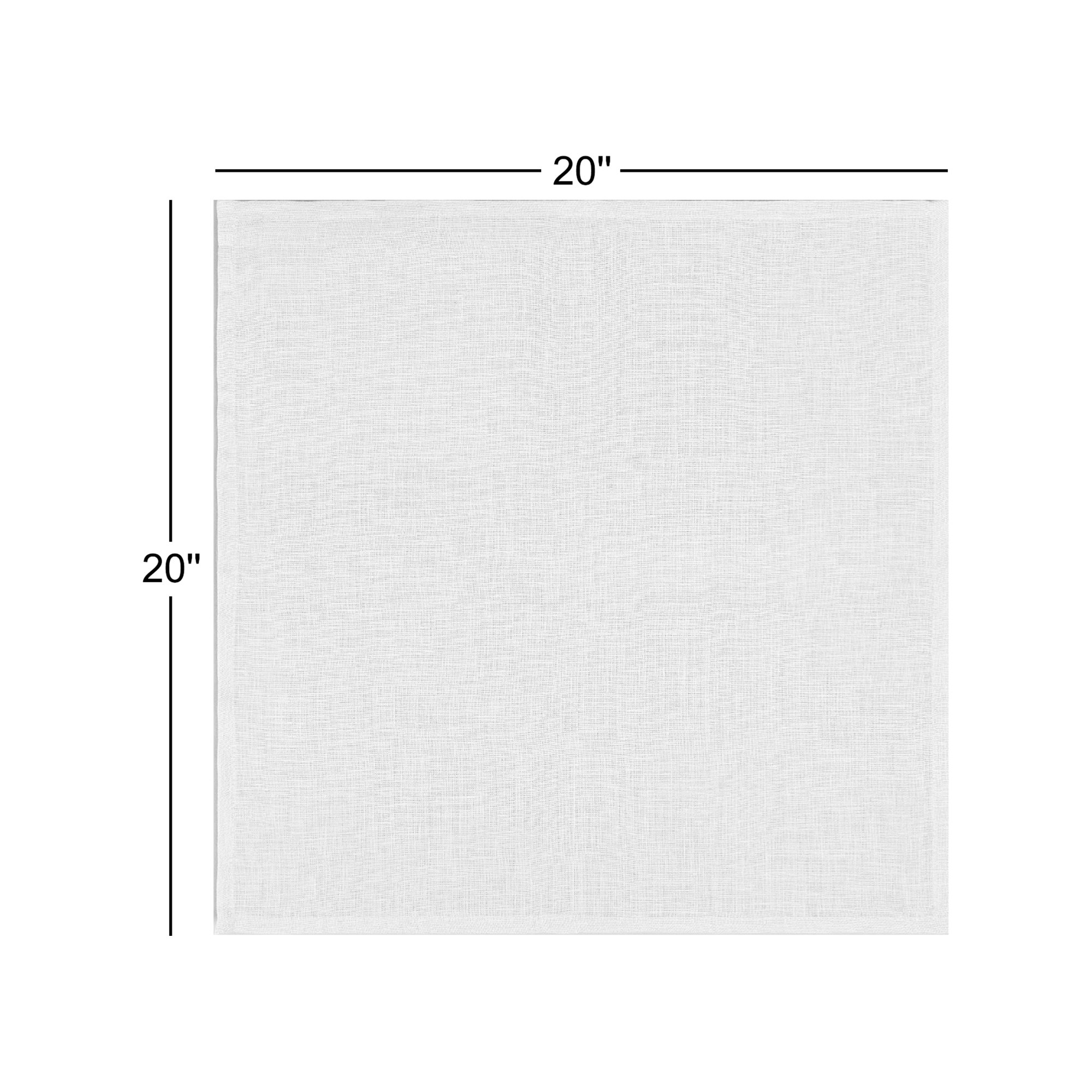 over&back 100% Linen Napkins, Pink