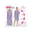Peignoir en microfibre gaufré unisexe au-dessus du genou avec poches-1674463012-1674463019-1677618283